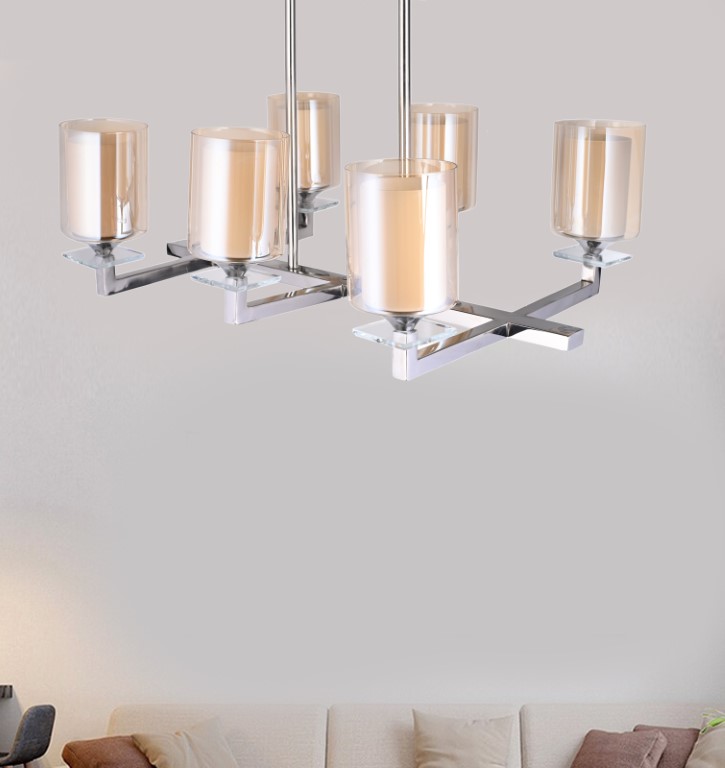 نجفة مودرن سداسية مبتكرة