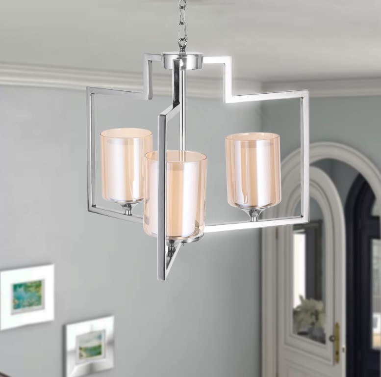 نجفة ثلاثية مودرن مبتكرة