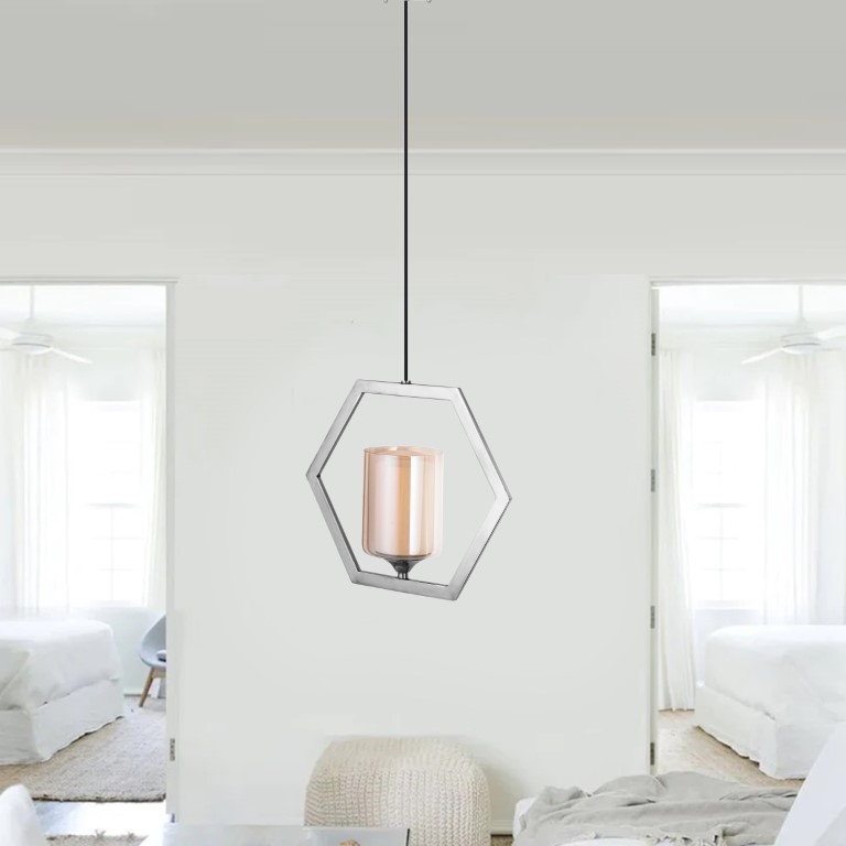 وحدة سقف مودرن ستانلس - كروم