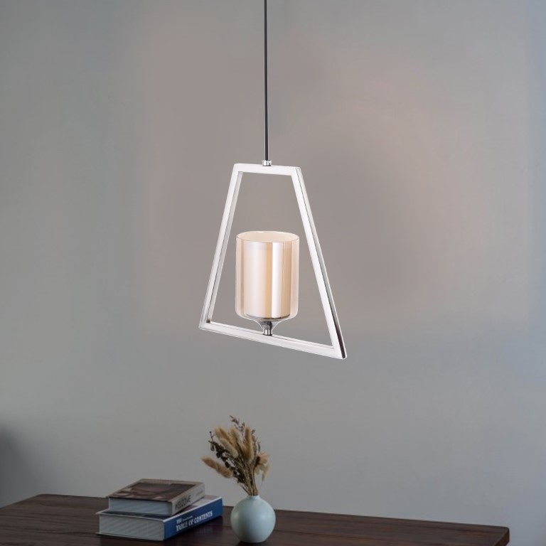 وحدة إضاءة سقف مودرن - كروم