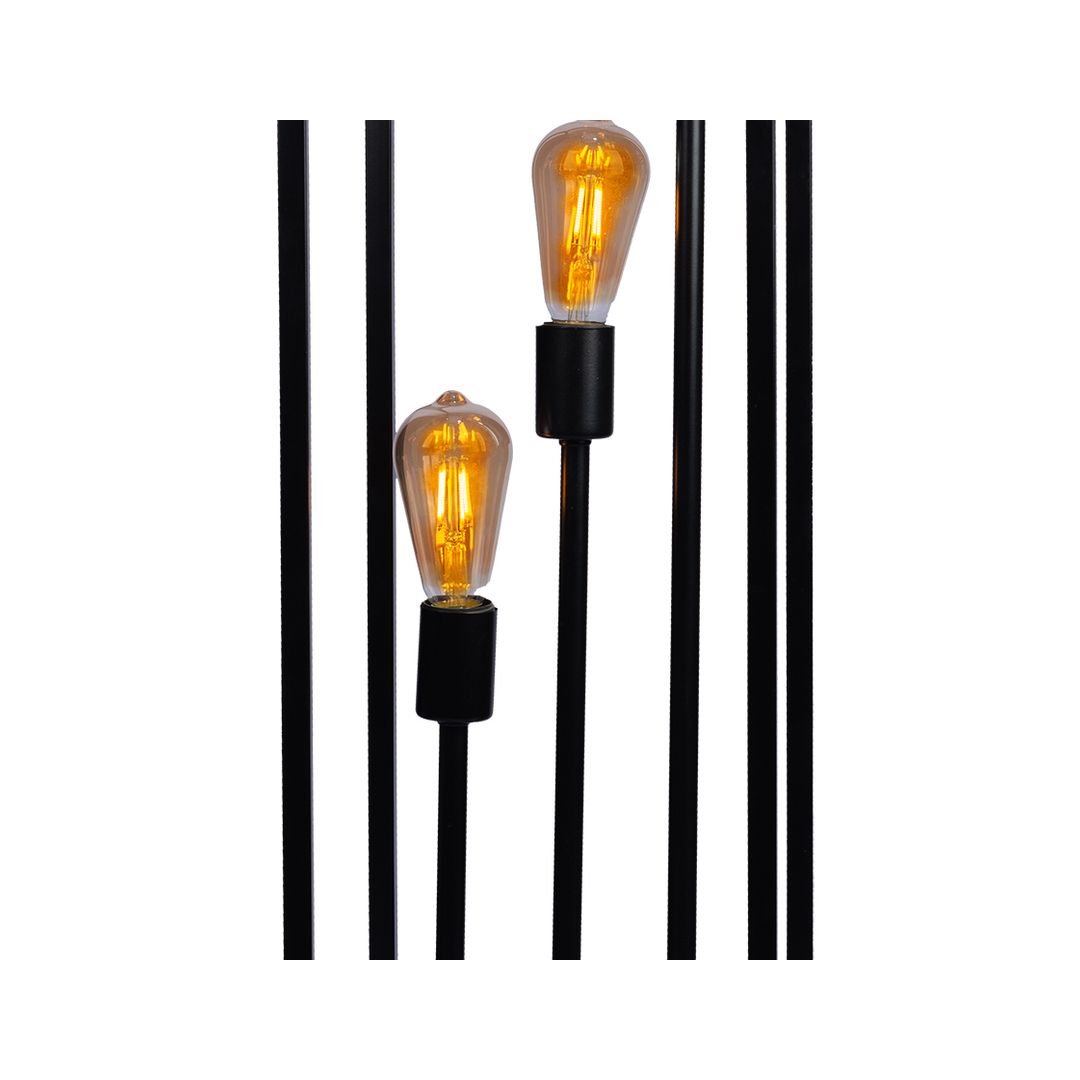 مصباح ارض مودرن معدن - أسود - RL-SL-055