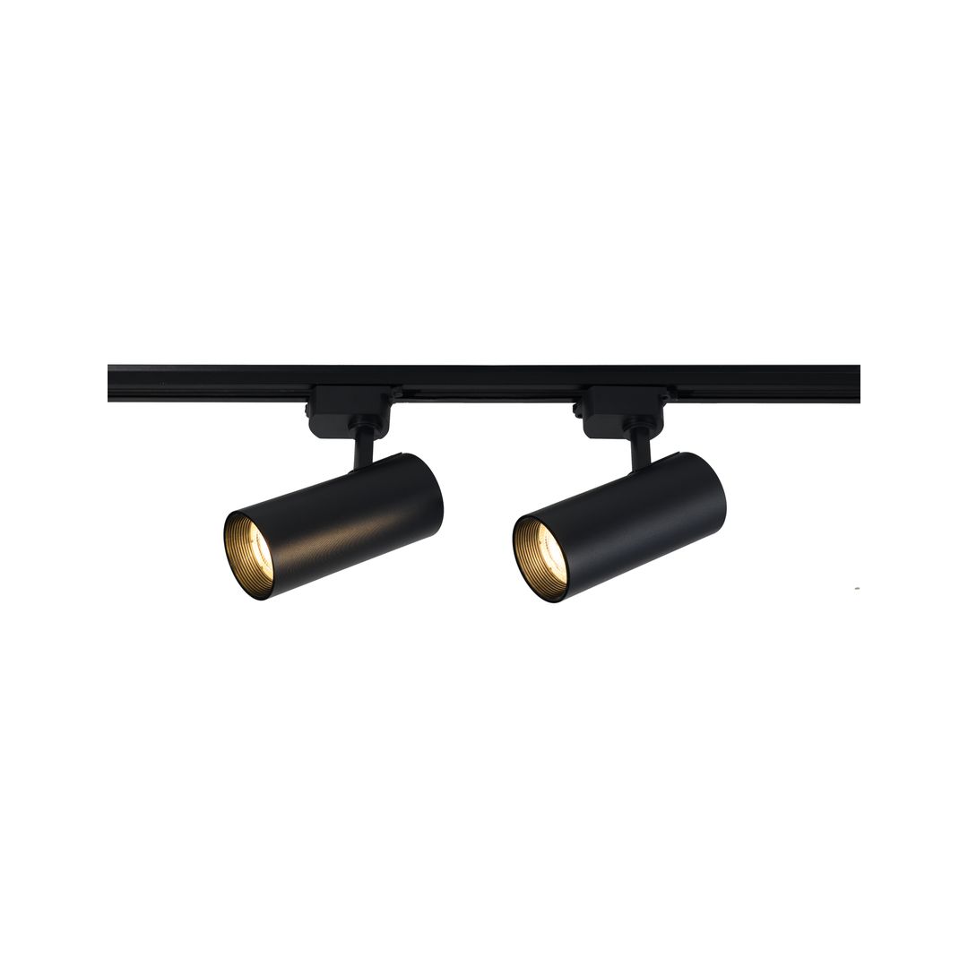تراك اضاءة ورم 30 وات مودرن معدن - 2 قطعة - اسود - RL-TK-018