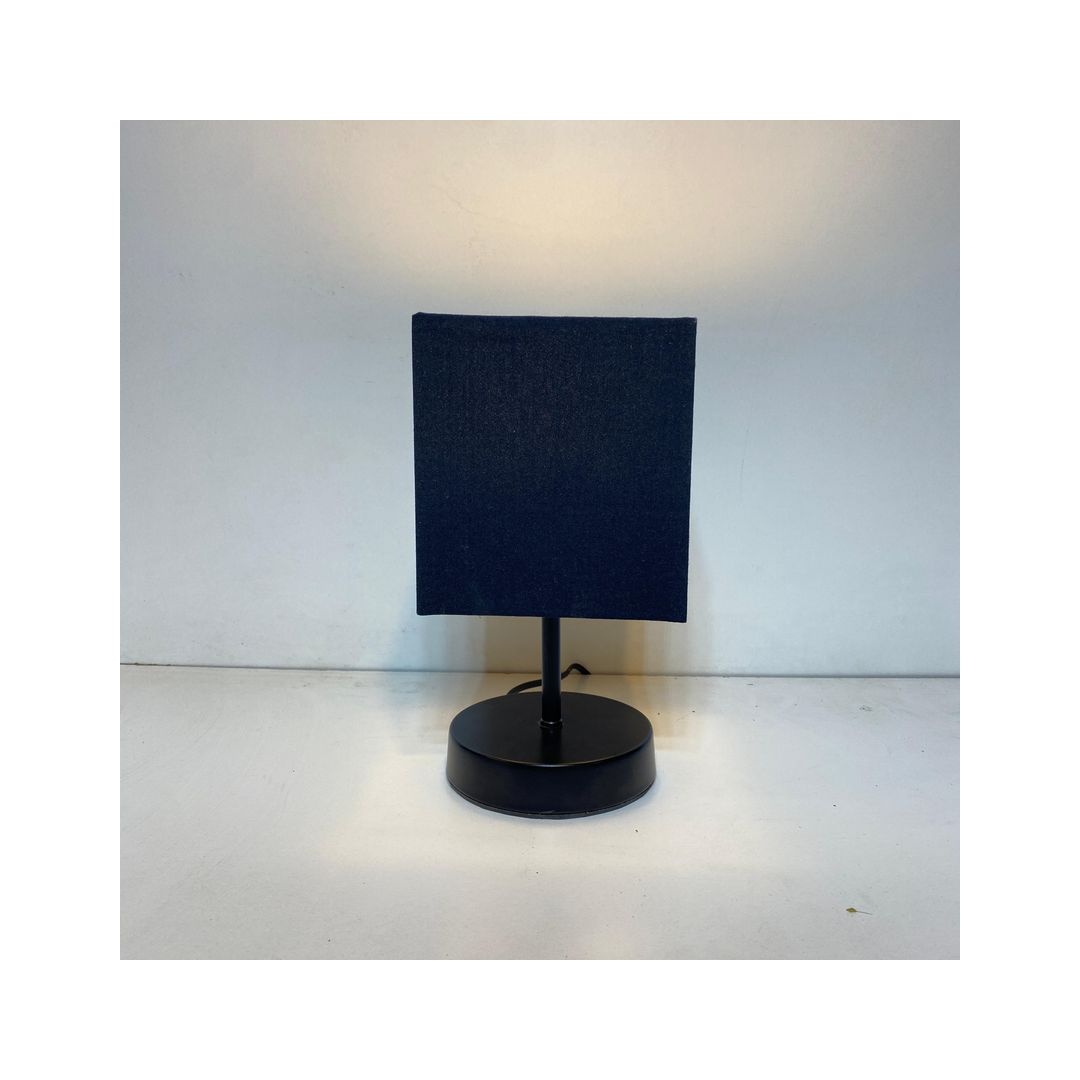 اباجورة مودرن معدن بشابوه قماش - أسود - RL-TL-B-050