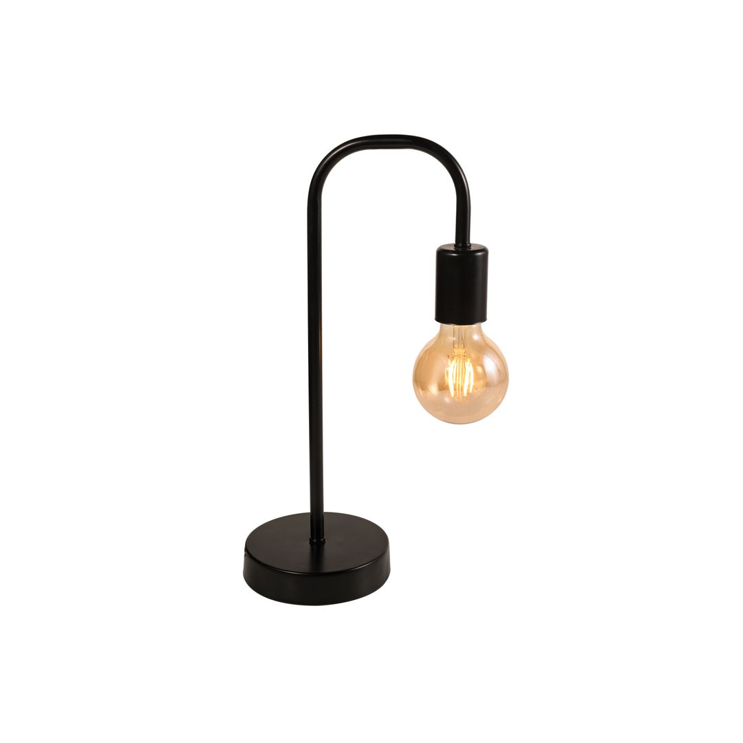 اباجورة سيمبل مودرن معدن - اسود - RL-TL-B-069