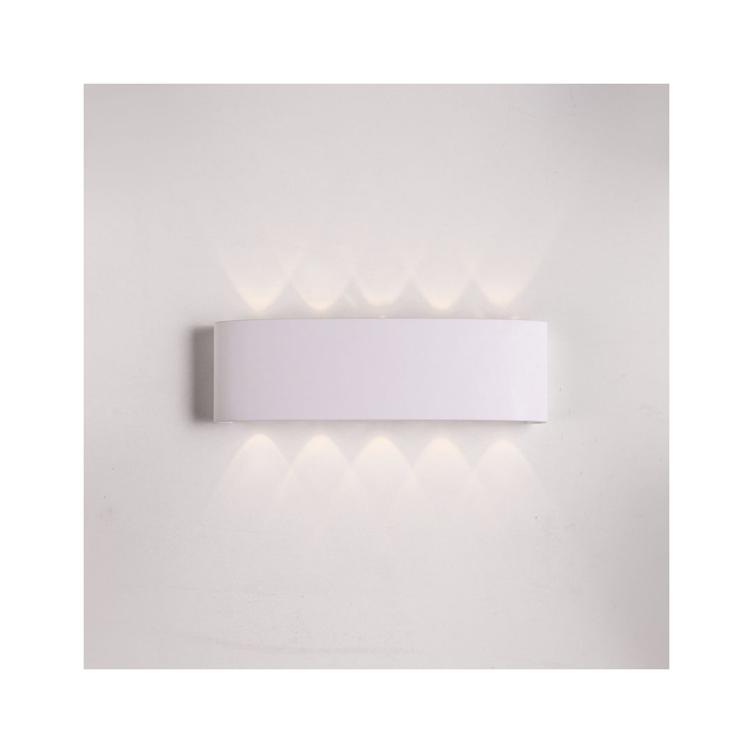 اب داون أضاءة اعلى واسفل مودرن بلاستيك - ابيض - RL-UD-A-054