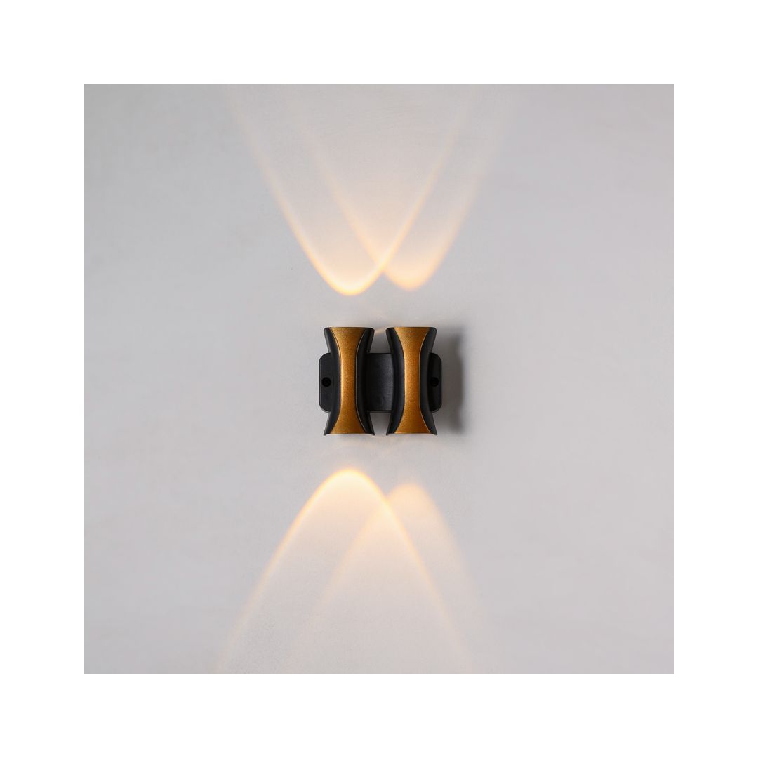 اب داون مودرن بلاستيك - اسود/دهبى - RL-UD-A-070