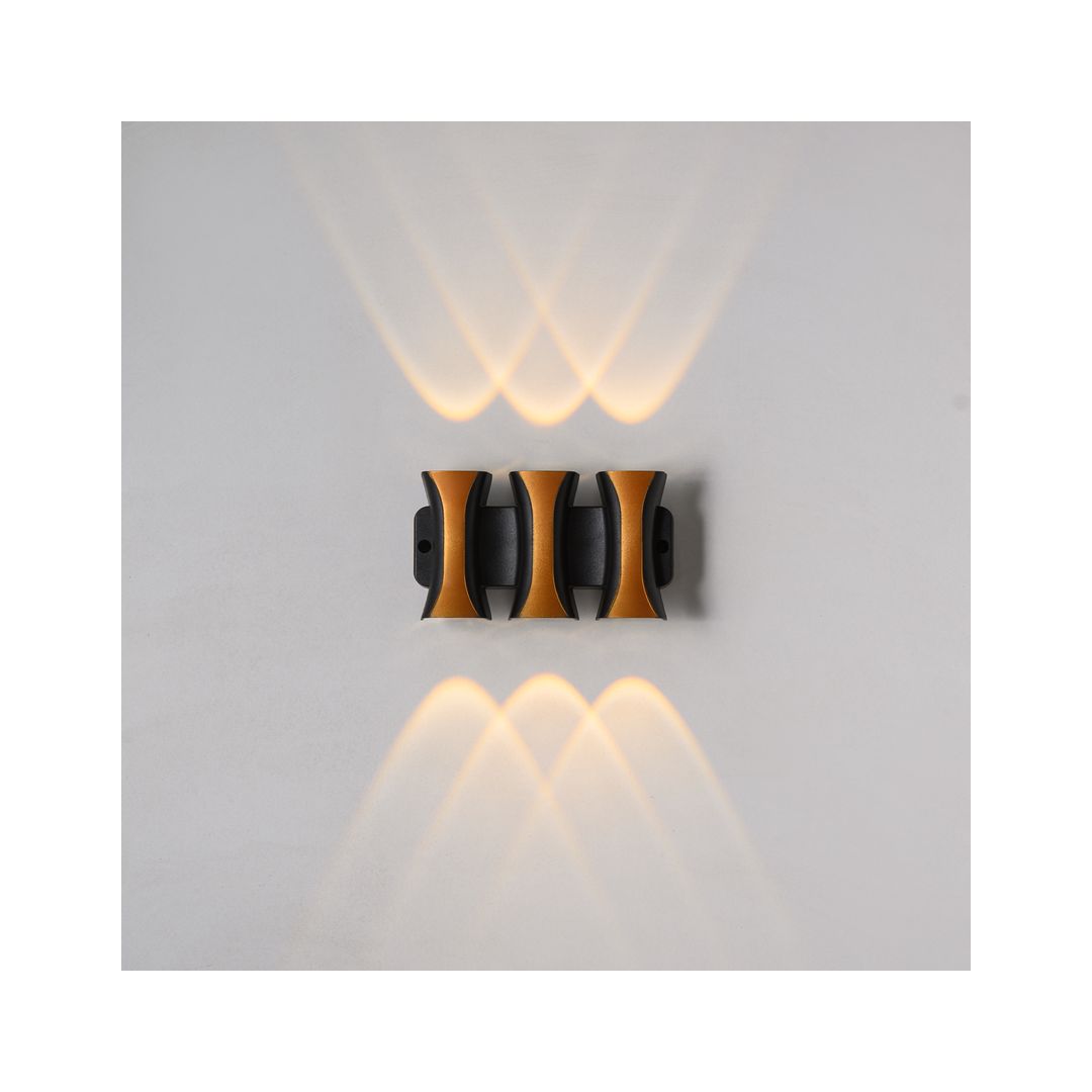 اب داون مودرن بلاستيك - اسود/دهبى - RL-UD-A-071