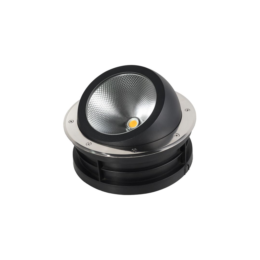 اب لايت مقاوم للماء مودرن بلاستيك × ستانلس - اسود/سيلفر - RL-UL-014