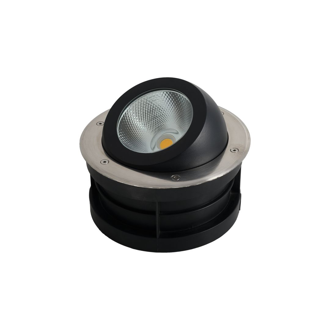 اب لايت مقاوم للماء مودرن بلاستيك × ستانلس - اسود/سيلفر - RL-UL-015