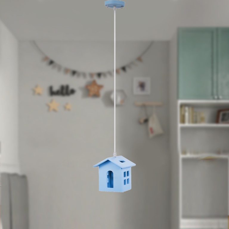 نجفة شكل بيت - لبني