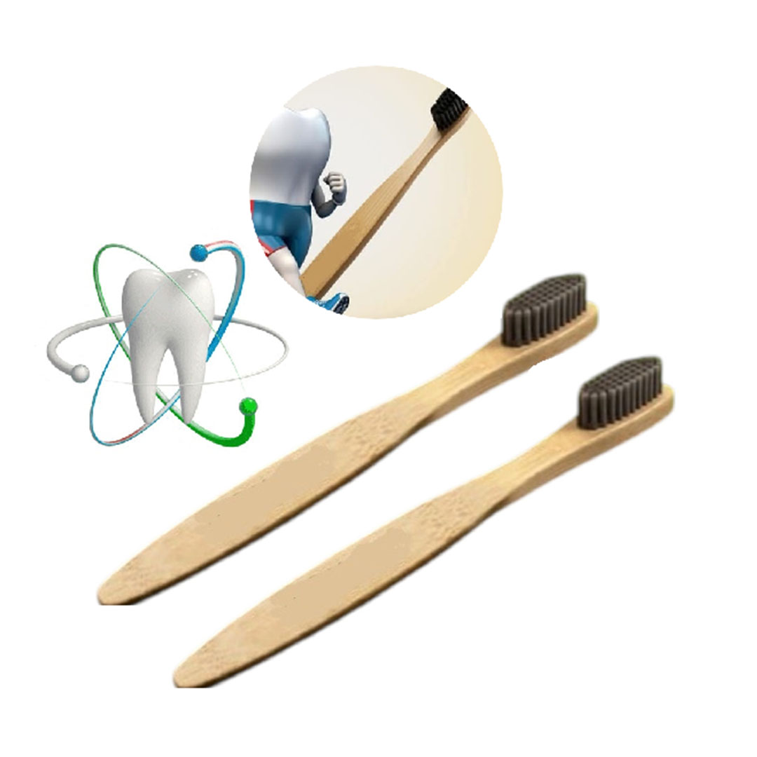 فرشاة أسنان ماجيك كير بدون معجون للأطفال - 2 قطعة