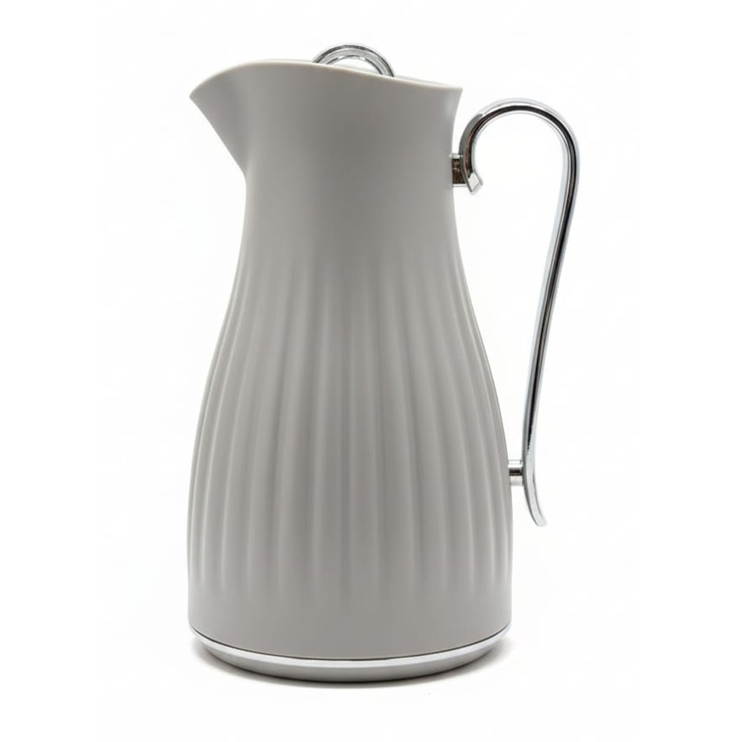 ترمس شاي الأندلس - 0.95 لتر - رمادي * فضي