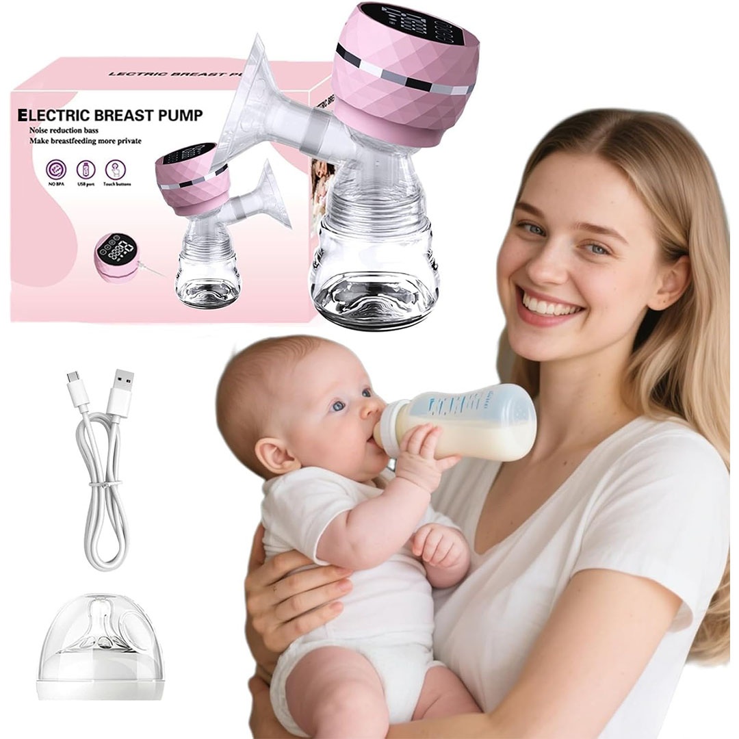 شفاط حليب كهربائي – 3 أوضاع و9 مستويات شفط