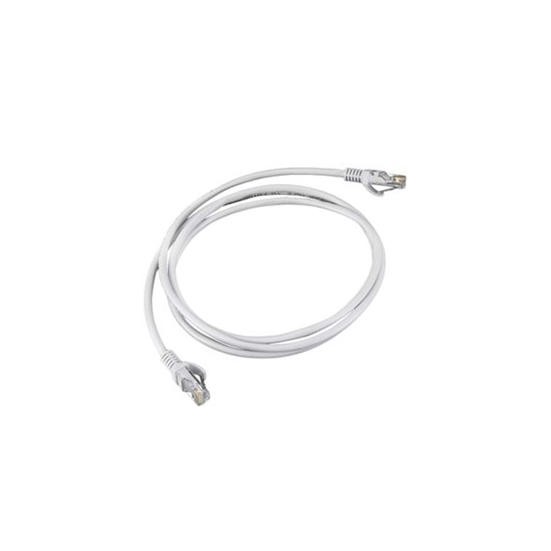 كابل شبكة إنترنت CAT6 - طول 0.5 متر - أبيض