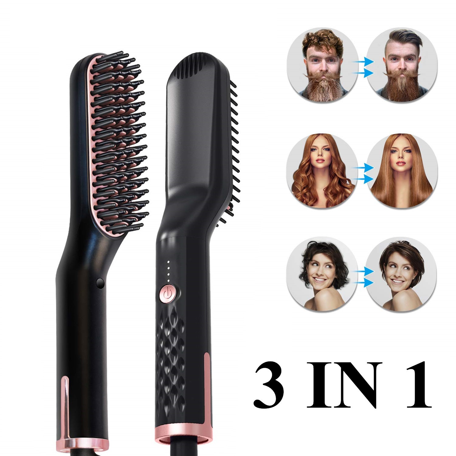 مكواة فرد الذقن و الشعر الرجالي