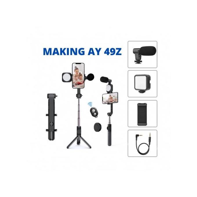 TL-49Z عصا سيلفي مضيئة للتصوير