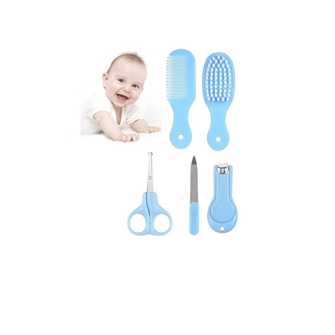 Blue Baby Care Kit - 6 Pieces, Safe & Complete