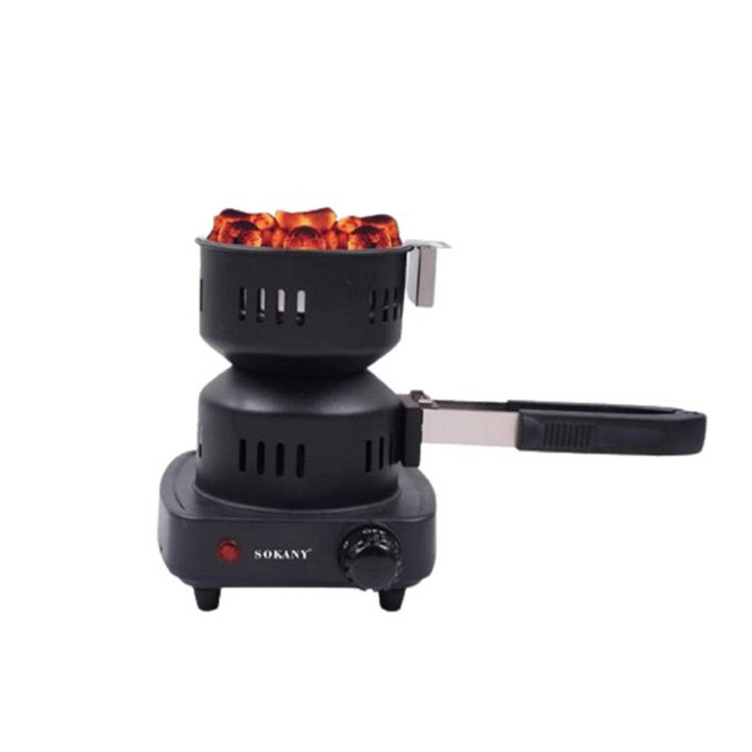 SK-07017 موقد الفحم الكهربائي سوكاني - 1000وات - أسود