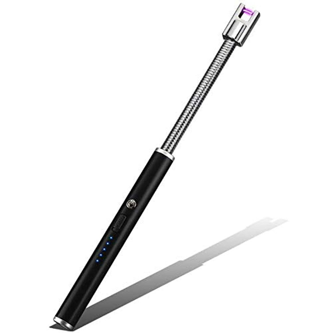 ولاعة قابلة للشحن بلازما بدون لهب - أسود