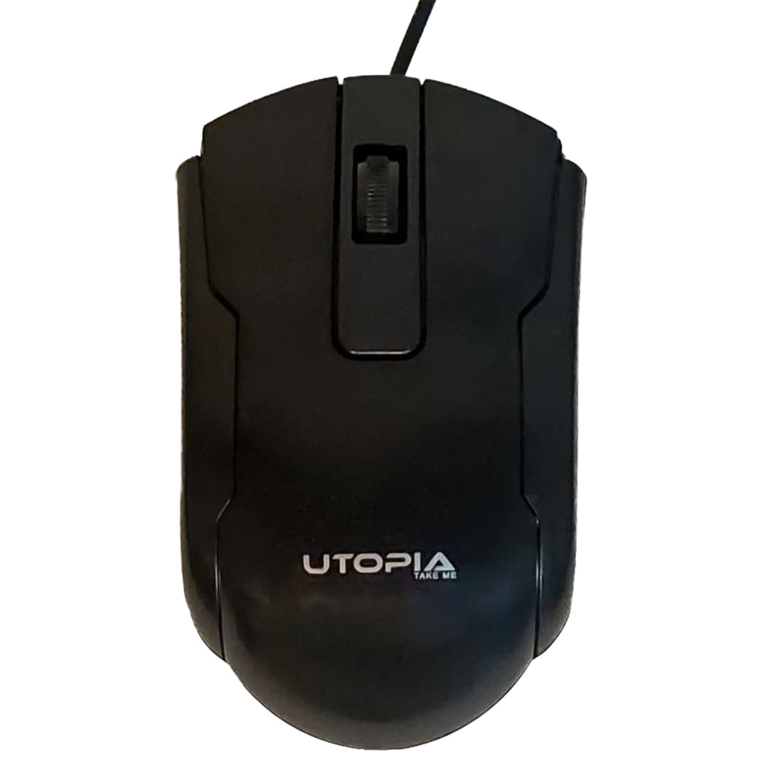 ماوس سلكي صغير - أسود