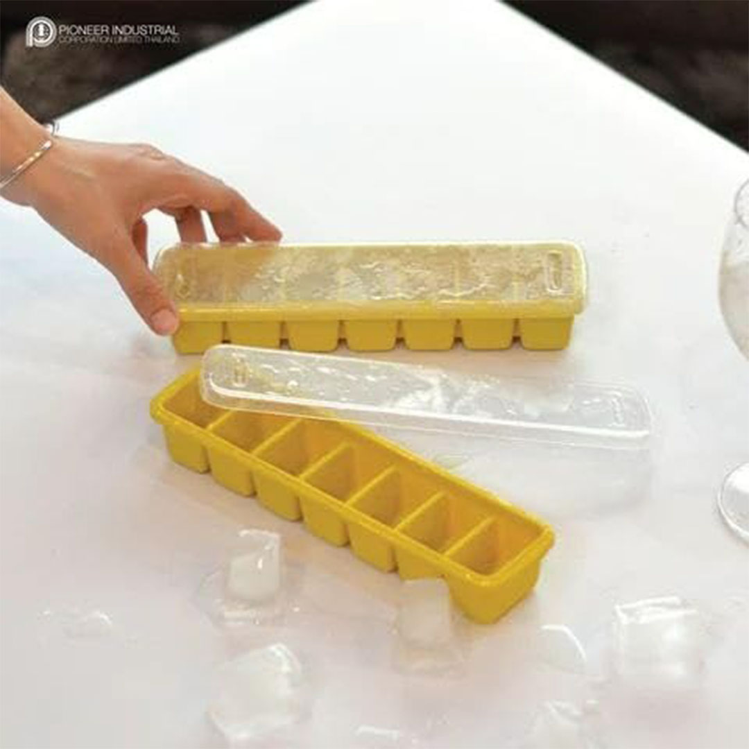 قالب ثلج بلاستيك 8 مكعبات - 2 قطعه