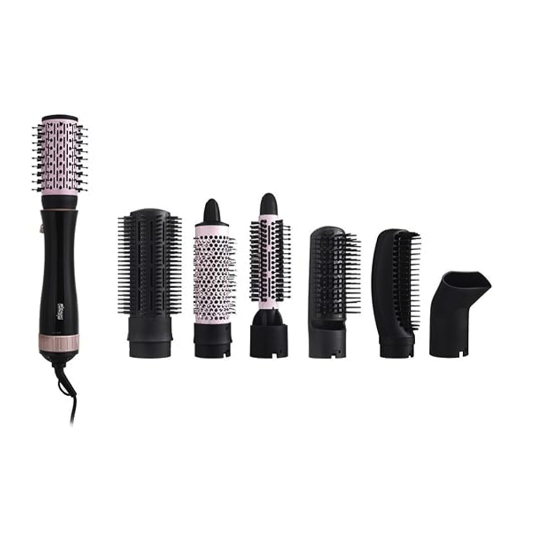 مجموعة مصفف شعر 7*1 - أسود