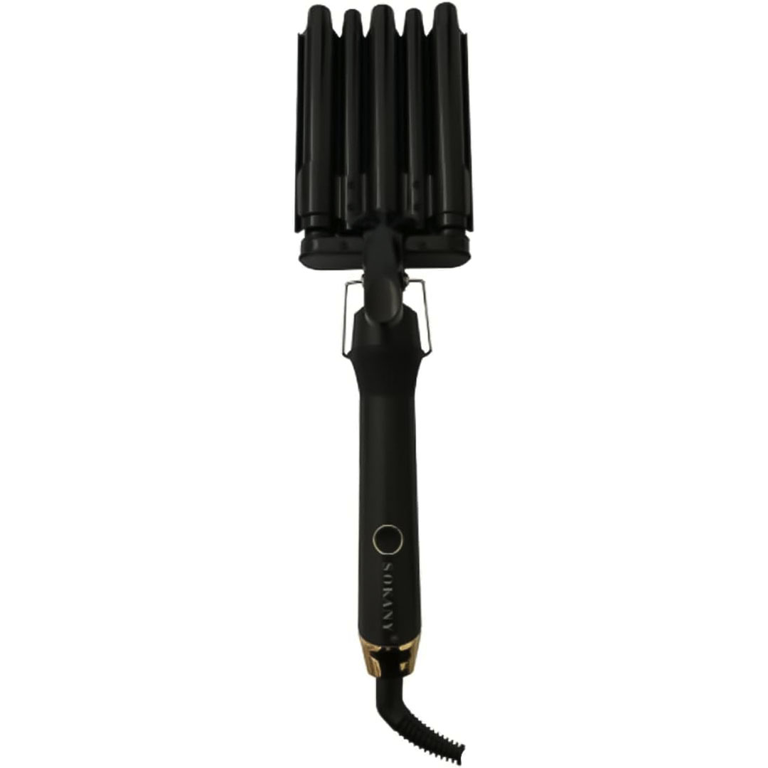 مكواة الشعر الكيرلي سوكاني - 750 فهرنهايت - اسود - SK-670