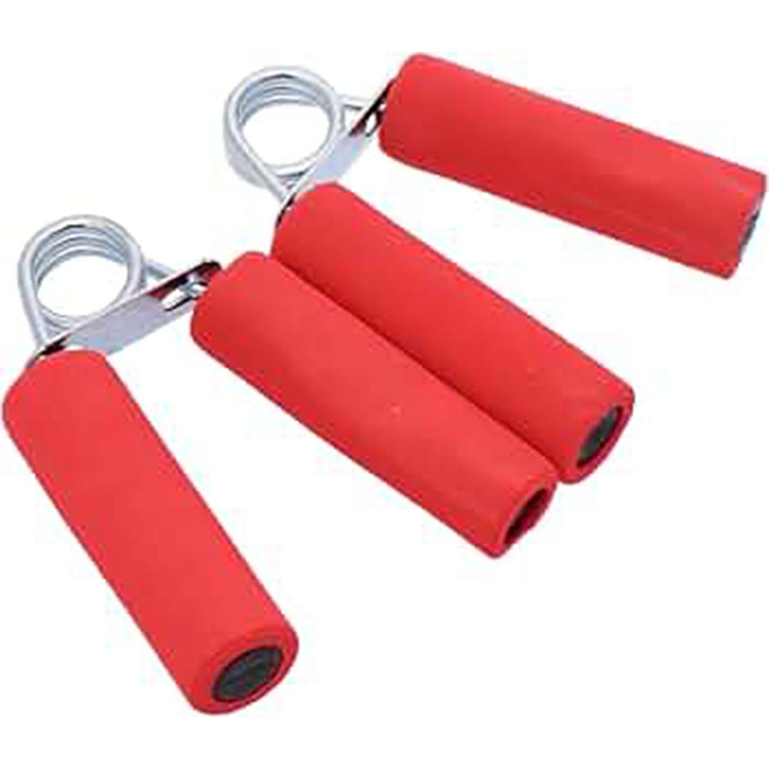 مقبض يد تقوية الأعصاب - 2 قطعة - احمر