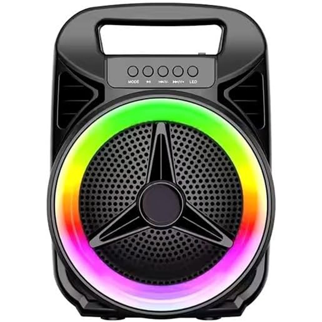 سماعة مكبرة صوت بلوتوث مع دعم كارت ميموري USB - أسود - JL-850