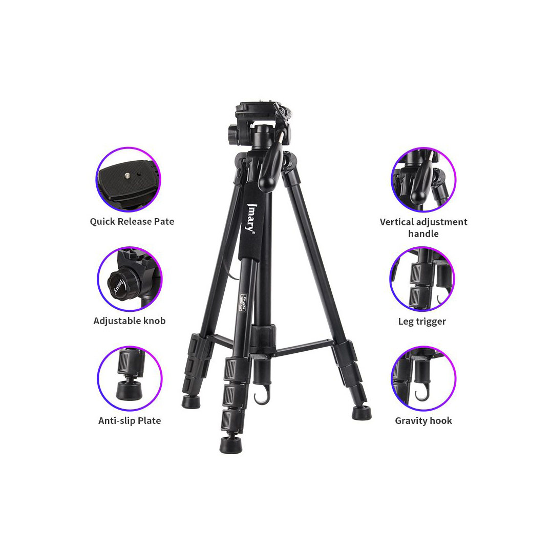 حامل ثلاثي القوائم للكاميرات الرقمية - متانة ومرونة- KP-2254