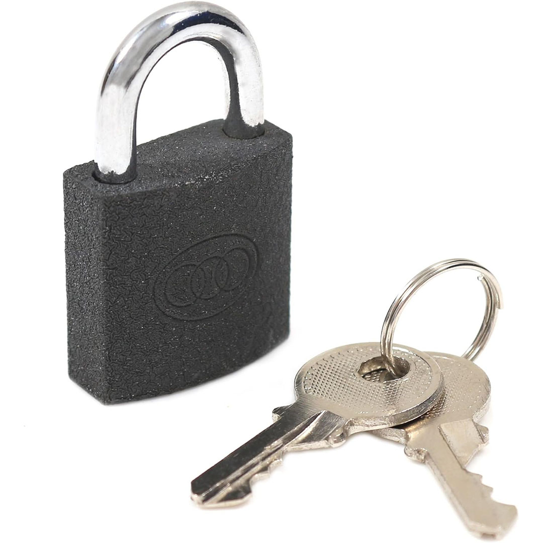 قفل صغير 25 ملي + 2 مفتاح