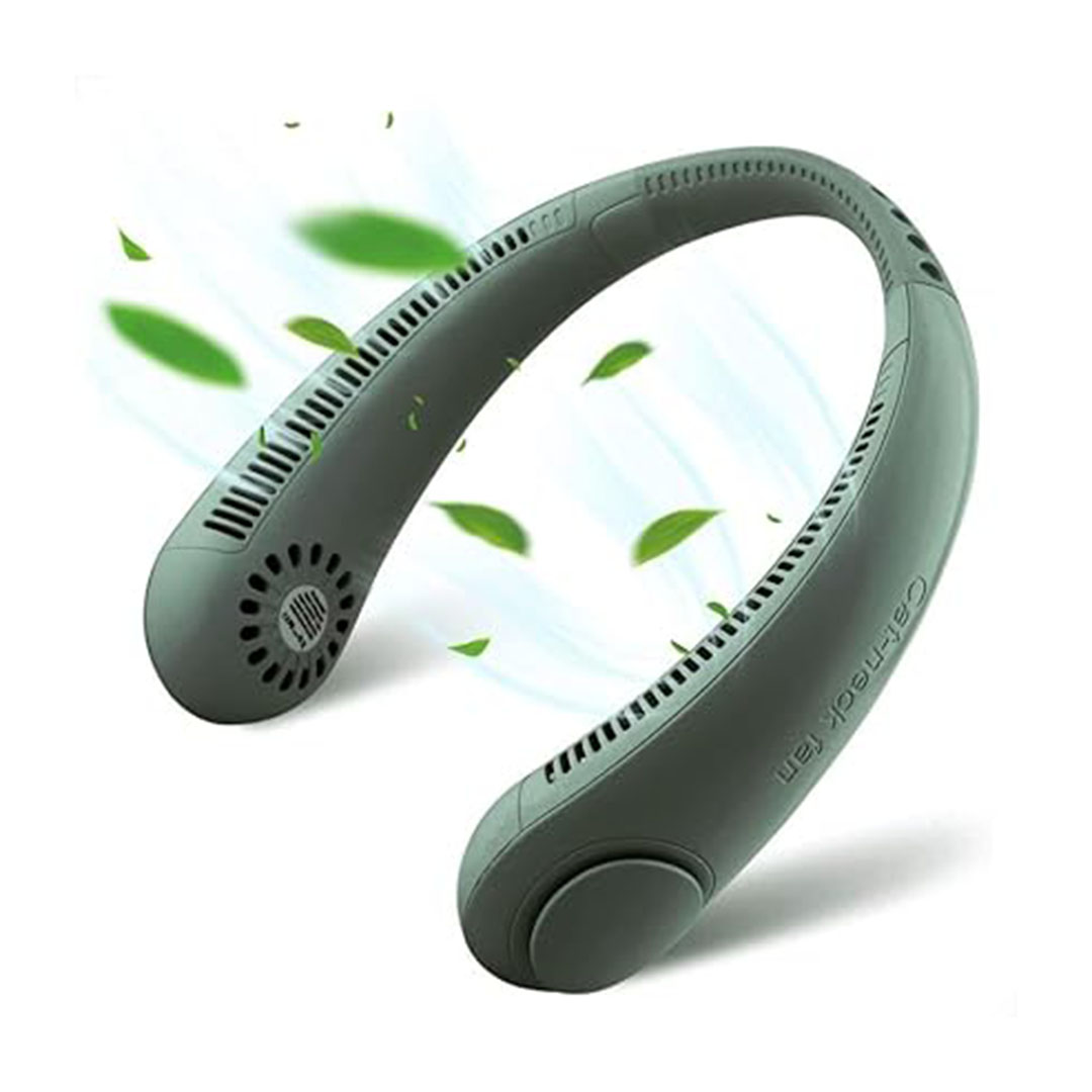 مروحة رقبة قابلة للشحن USB - 3 سرعات - زيتي