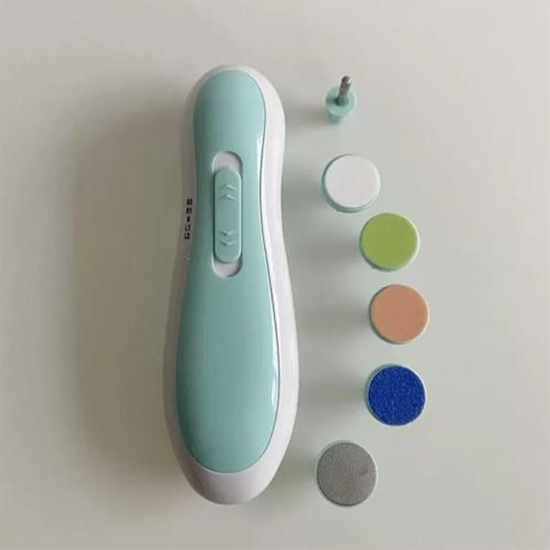 مجموعة مبرد أظافر كهربائي – أزرق