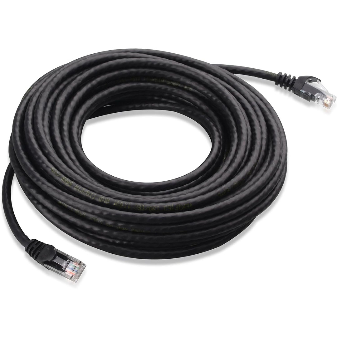 سلك نت كات 6 من لافا - 27 متر - اسود