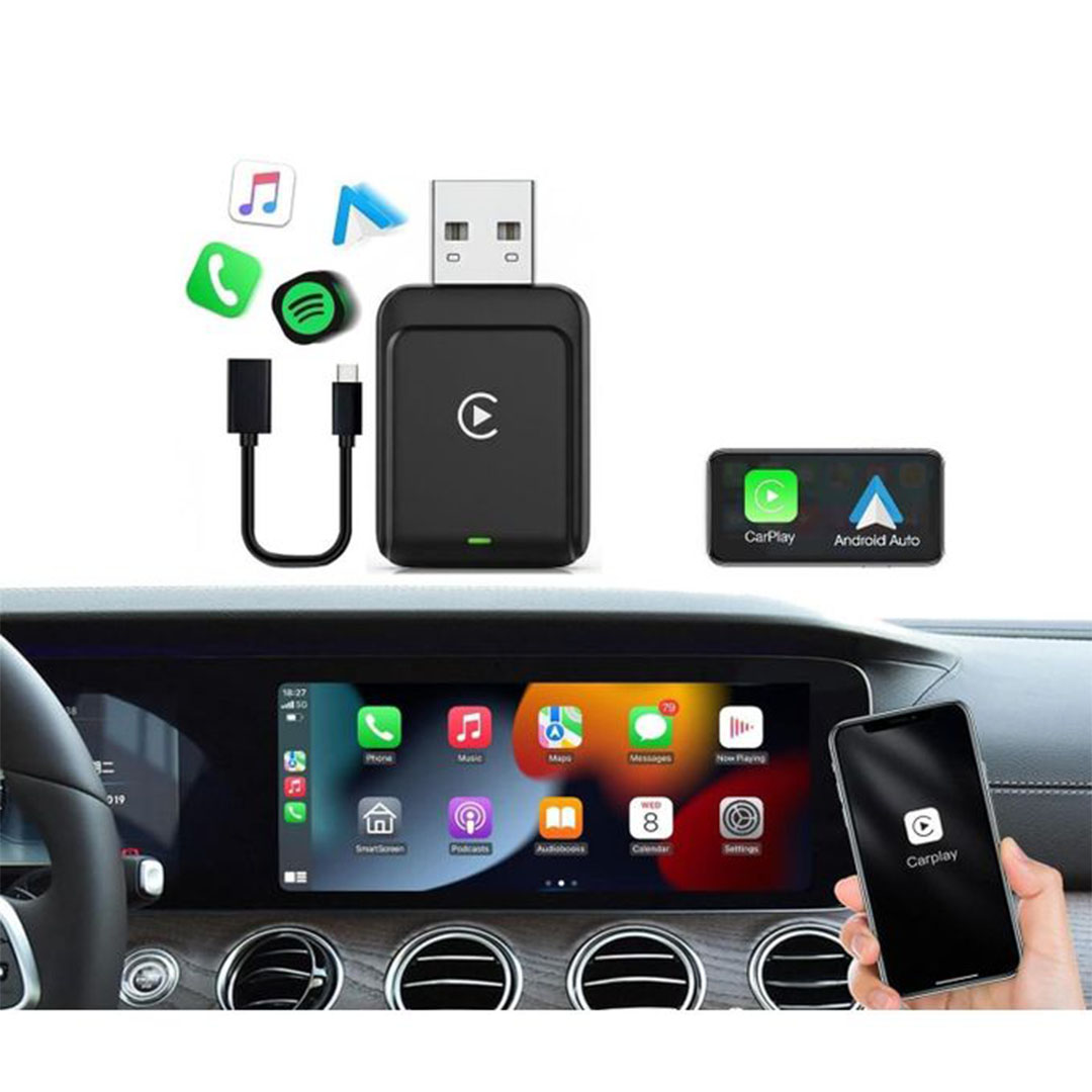 محول لاسلكي CarPlay وUSB-C Wireless CarPlay Adapter