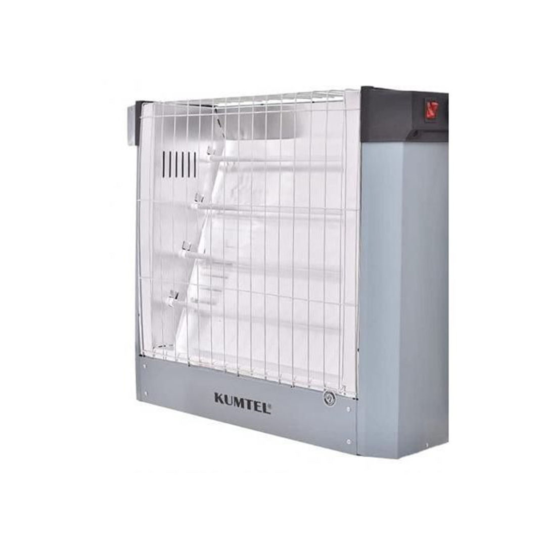 KH-2764 دفاية كهربائية - 4 شمعة - فضي