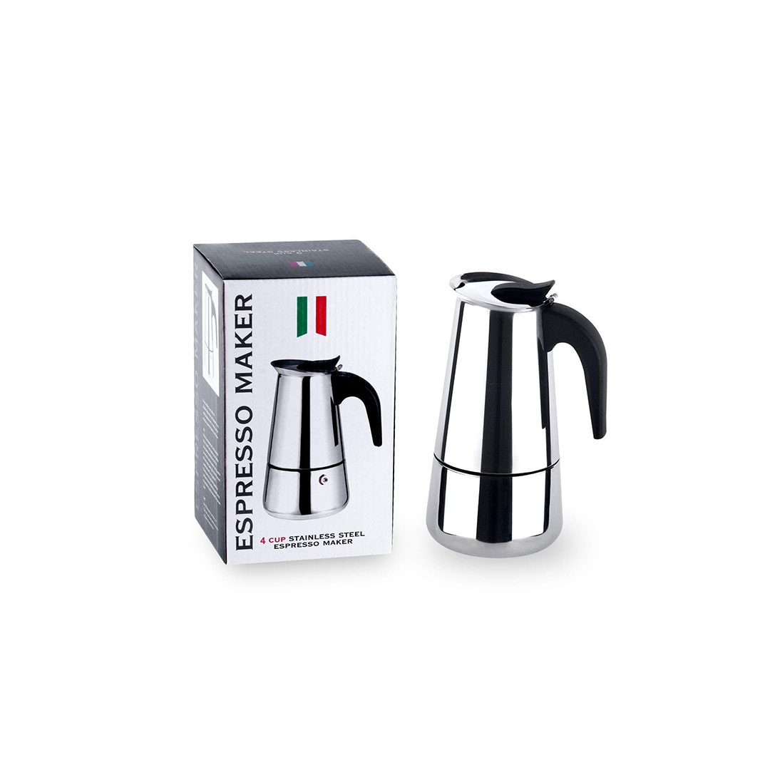 ماكينة تحضير القهوة ستانلس - 200 مل