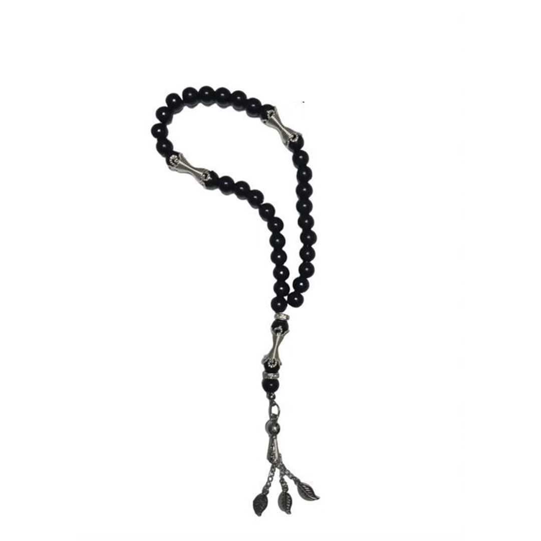 سبحة خرز - 33 حبة - أسود