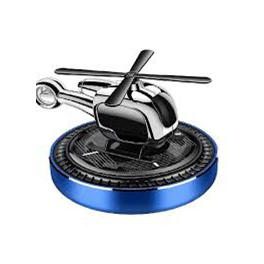 معطر الهواء للسيارة على شكل طائرة هليكوبتر بالطاقة الشمسية