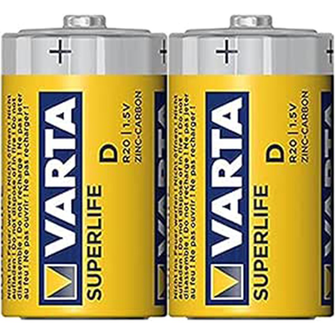 بطارية لسخان الغاز فارتا - 1.5 فولت - 2 قطعة