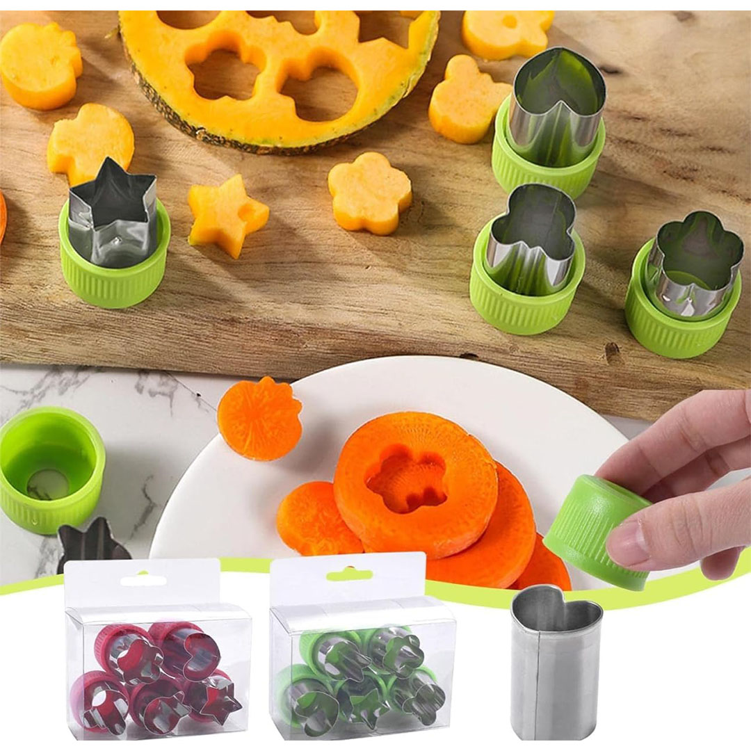 قطاعات بسكويت - 6 قطع - أخضر