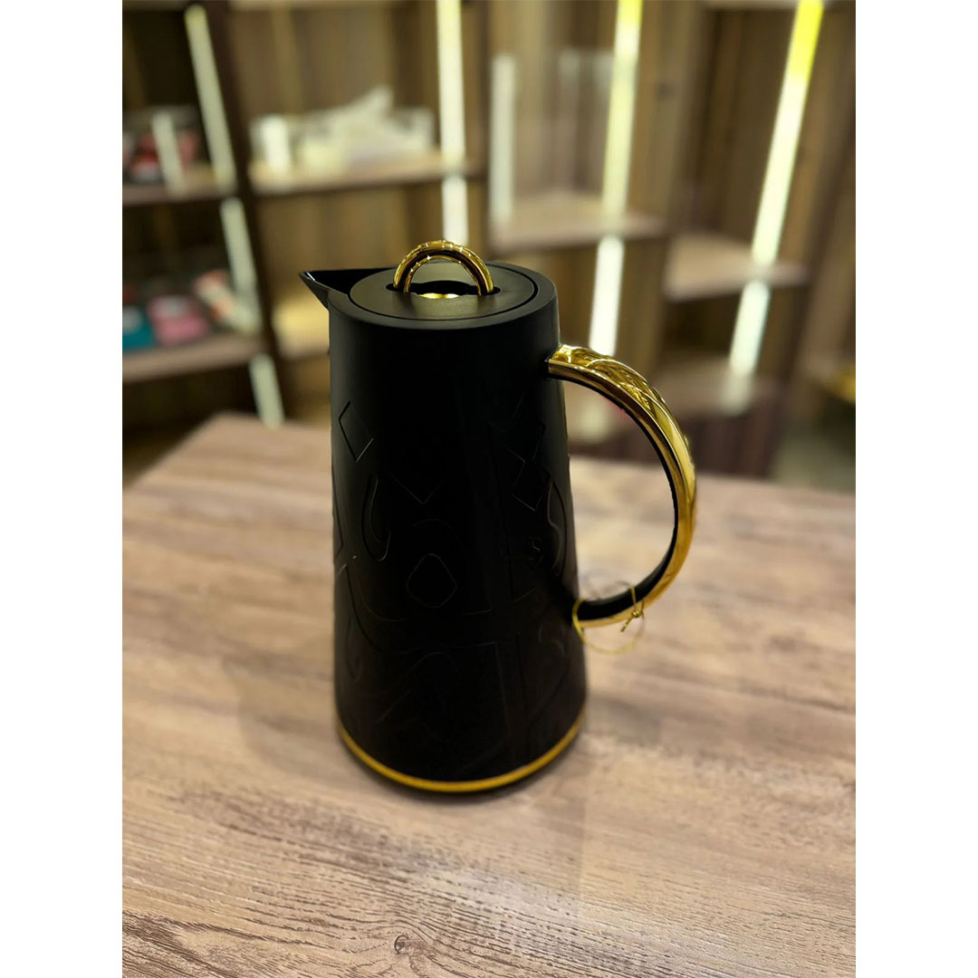 ترمس شاي سعة 1 لتر - أسود