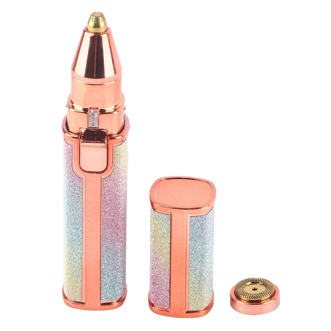 ماكينة بلولس ازالة الشعر للواجه و الحواجب 2 في 1 - بمنفذ USB