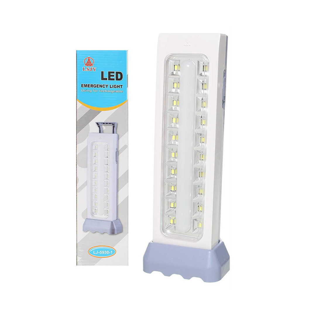 LJ-5930-1 كشاف طوارئ قابل للشحن - 30 لمبة