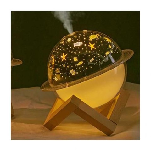 فواحة عطرية مضيئة - شكل كواكب