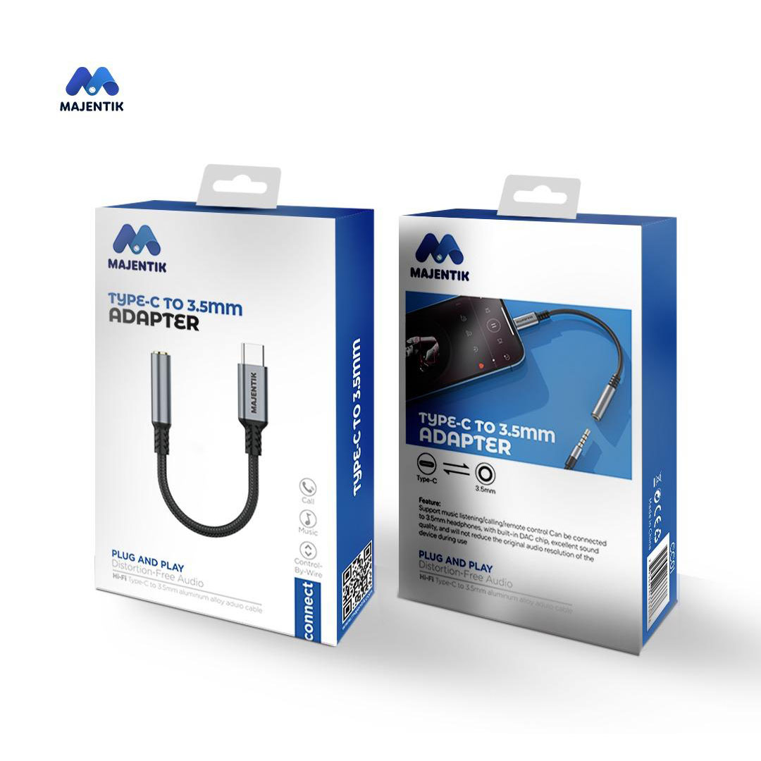 كار بلاي MM-001+ | تحويل CarPlay وAndroid Auto إلى لاسلكي + هدية محول Type-C إلى AUX