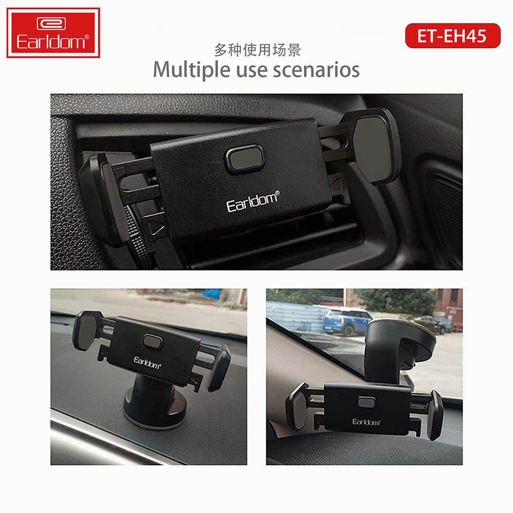ET-EH45 حامل موبايل للسيارة - اسود