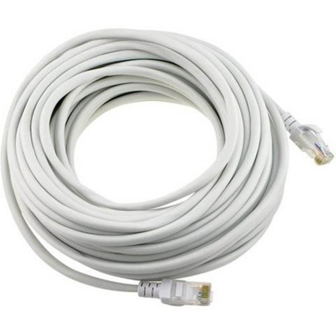 كابل انترنت Cat 6 - 9 متر - أبيض