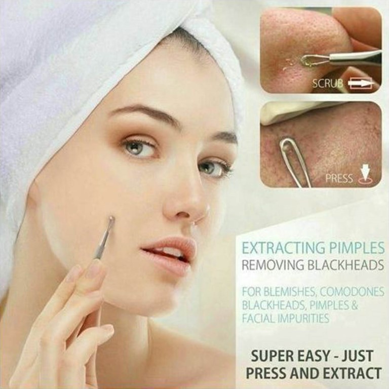 إبرة إزالة الرؤوس السوداء - 3 قطع