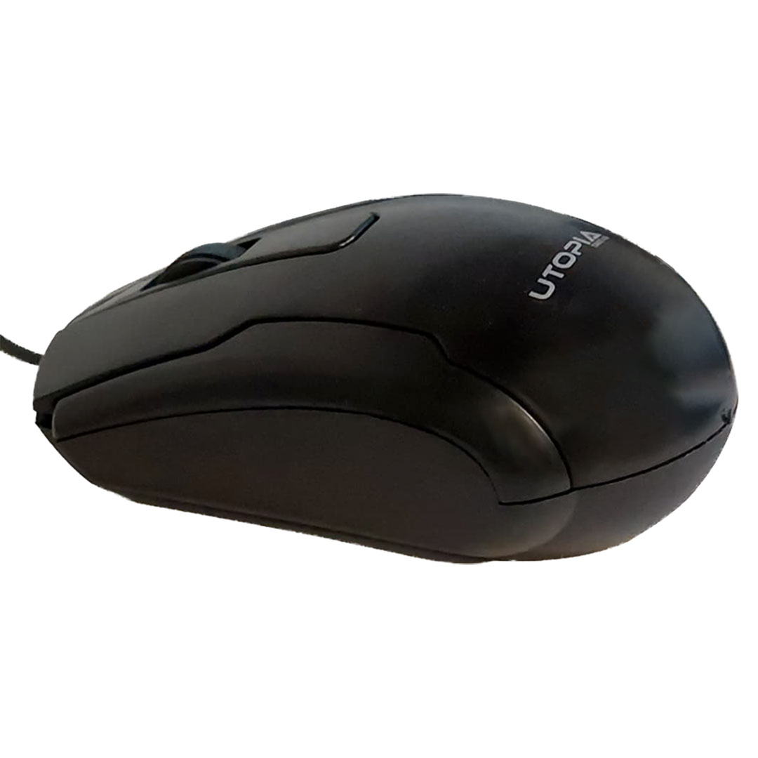 ماوس سلكي صغير - أسود